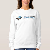 Sweatshirt blanche de base pour femmes (Devant)