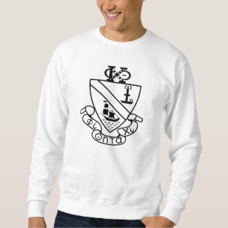 Sweatshirt Blason de Phi Chi Theta | N&B