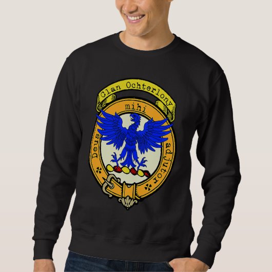 Sweatshirt Blason Écossais du Clan Ochterlony (Devant)