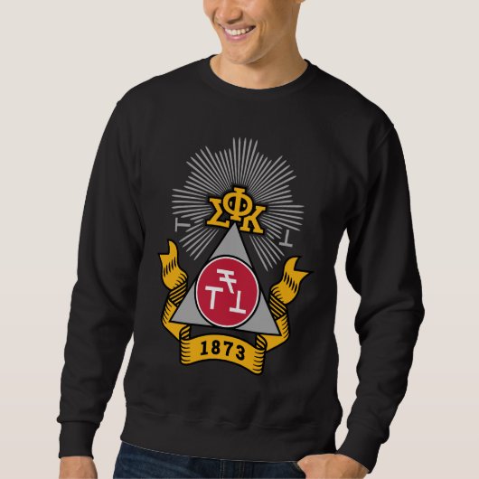 Sweatshirt Blason Phi Sigma Kappa (Devant)