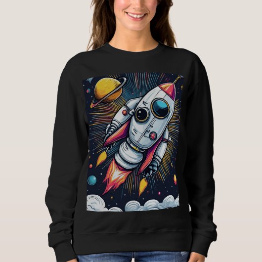 Sweatshirt Blast Off ! (Devant)