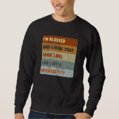 Sweatshirt Blessed COGIC Life Retro (Devant)