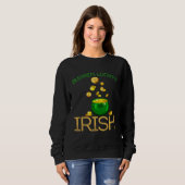 Sweatshirt Blessed Lucky & Irish Men Women Kids Patricks Day (Devant entier)