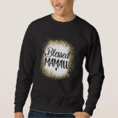 Sweatshirt Blessed Mawmaw Leopard Best Mom Ever Mother's (Devant)