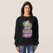 Sweatshirt Blessed To Be Called Nini Gnome Cute Girl Mothers  (Devant entier)