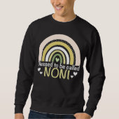 Sweatshirt Blessed To Be Called Noni Boho Rainbow Mother s Da (Devant)
