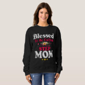 Sweatshirt Blessed To Be Called Step Mom Cute Mother s Day Su (Devant entier)