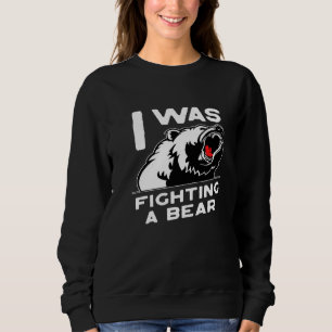 Sweatshirt Blessure Bon Rétablissement Je Me Battais Contre U