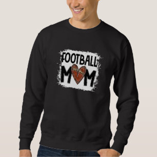 Sweatshirt Bleu American Football Maman Jeu Jour Vibes Maman