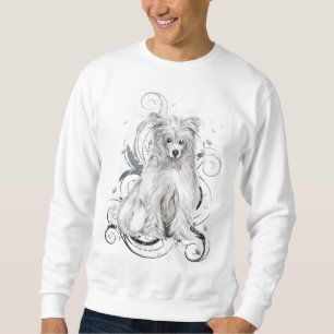 Sweatshirt Bleu crêté chinois NOTA: