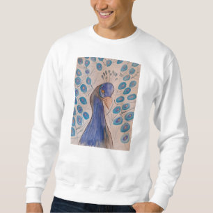 Sweatshirt bleu Peacock