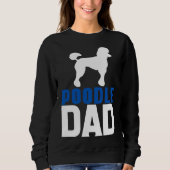 Sweatshirt Bleu poumon papa (Devant)