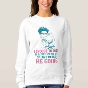 Sweatshirt BLM - L'Amour Et La Nature M'Emmènent
