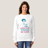 Sweatshirt BLM - L'Amour Et La Nature M'Emmènent (Devant entier)