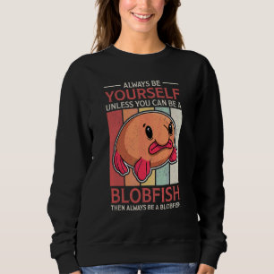 Sweatshirt Blobfish Poisson de mer profonde Biologie Poisson