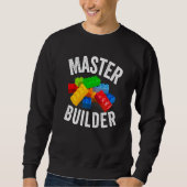 Sweatshirt Blocs de construction de Master Builder Jouets de (Devant)