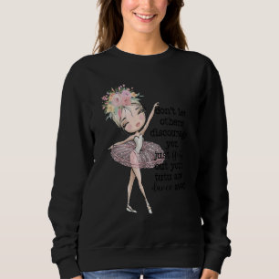 Sweatshirt Blonde Ballet Danseuse Filles Ballerina Tutu Enfan