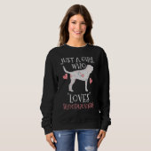 Sweatshirt Bloodhound Vintage (Devant entier)