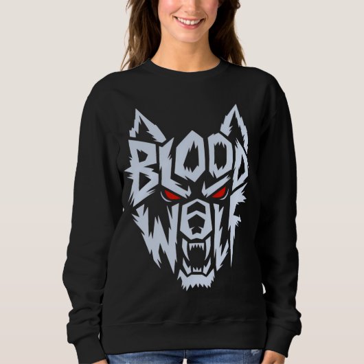 Sweatshirt Bloodwolf : L'Alpha se réveille (Devant)