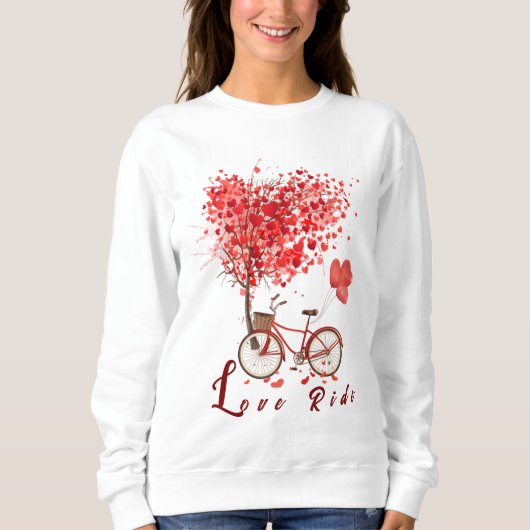 Sweatshirt Bloom Love & Ride of Love (Devant)