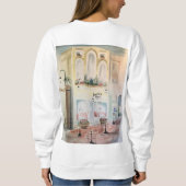 Sweatshirt Blossom Cafe face/arrière col (Dos)
