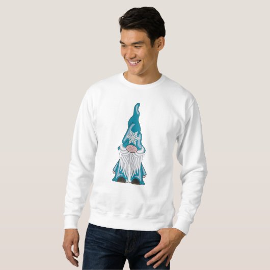 Sweatshirt Blue Gnome (Devant entier)