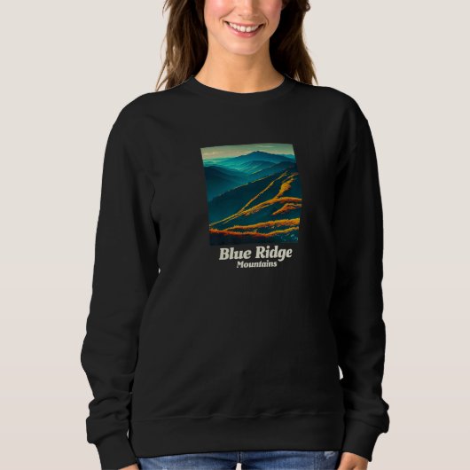 Sweatshirt Blue Ridge Mountains Graphic (Devant)