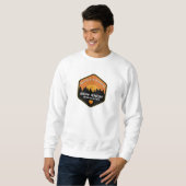 Sweatshirt Blue Ridge Mountains Smokey Mountains (Devant entier)