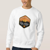 Sweatshirt Blue Ridge Mountains Smokey Mountains (Devant)