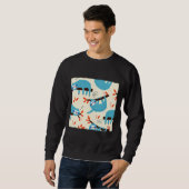 Sweatshirt Blue Sloth Baby (Devant entier)