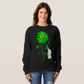 Sweatshirt Blue Sunflower Elephan Outdoor Propage Santé menta (Devant entier)