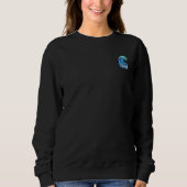 Sweatshirt Blue Wave FAFO (Devant)