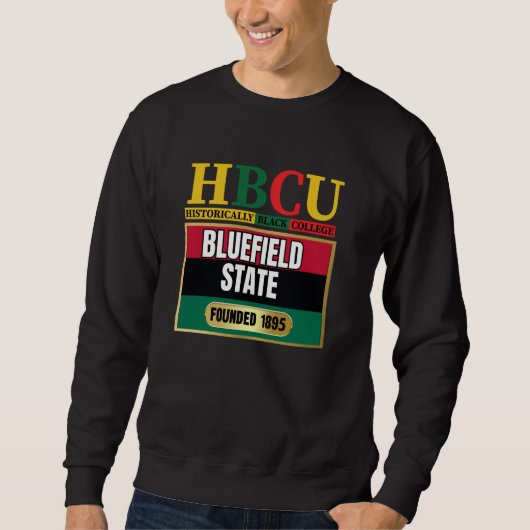 Sweatshirt Bluefield State, BSU, HBC Graphic (Devant)