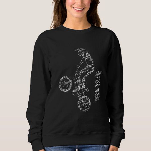 Sweatshirt BMX Stunt Driver Bicycle Fans Bike Freestyle 1 (Devant)