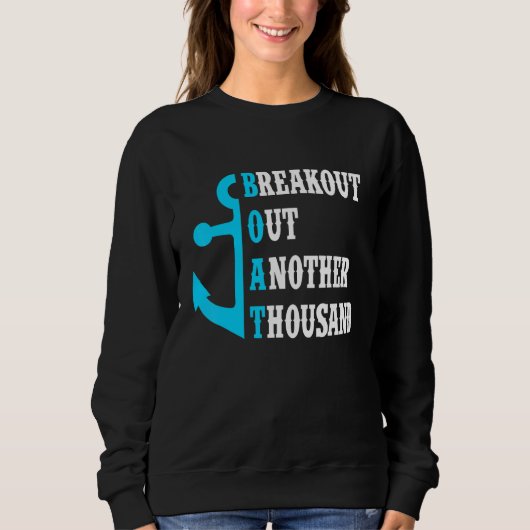 Sweatshirt BOAT Break Out Another Thousand Boa Captain (Devant)