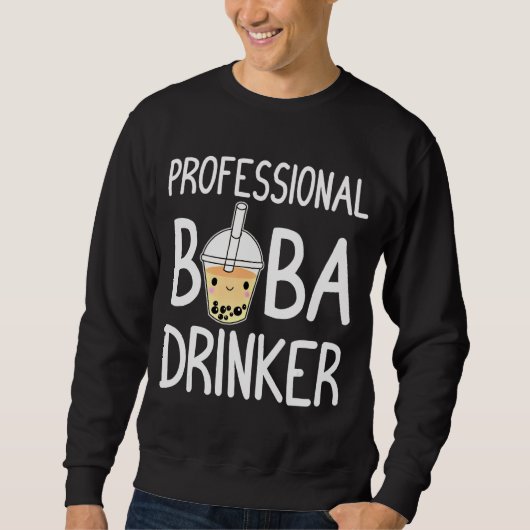 Sweatshirt Boba Drinker (Devant)