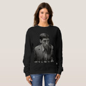 Sweatshirt Bobby derrière l'échiquier (Devant entier)