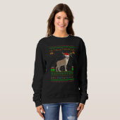 Sweatshirt Bobcat Santa Hat Correspondance laide Bobcat Noël (Devant entier)
