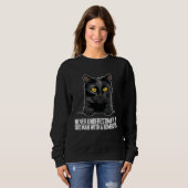 Sweatshirt Bobtail  Bobtail cat  Bobtail mom  1 (Devant entier)