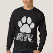 Sweatshirt Bobtail  Bobtail cat  Bobtail mom  3 (Devant)