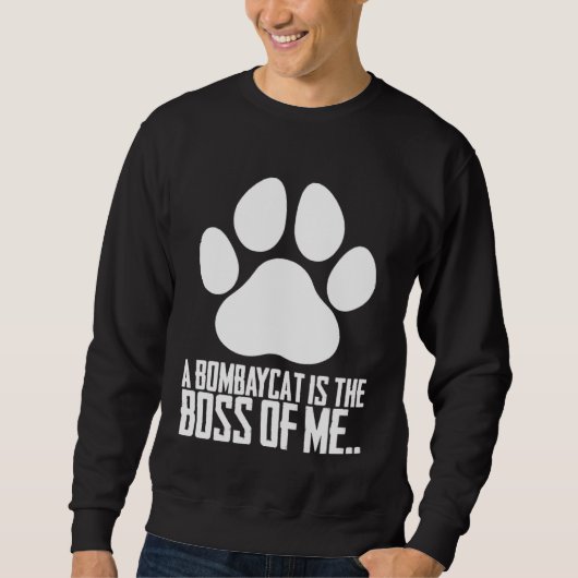 Sweatshirt Bobtail  Bobtail cat  Bobtail mom  3 (Devant)