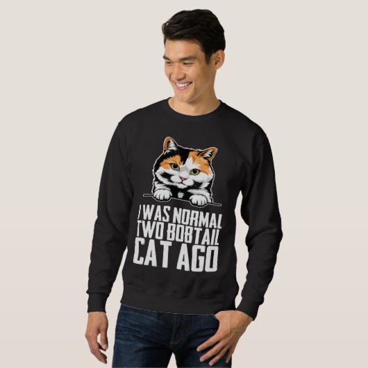 Sweatshirt Bobtail  Bobtail cats  Bobtail mom  4 (Devant entier)