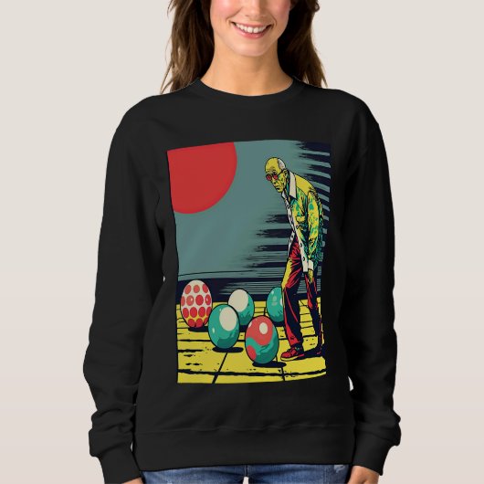 Sweatshirt Bocce Ball Retirement Appreciation Pop Bocce Ball  (Devant)