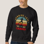 Sweatshirt Bodybuilder et Powerlifting pour Running en retard (Devant)