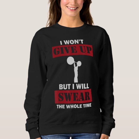 Sweatshirt Bodybuilding Dire Exercice d'épaule Force Tr (Devant)