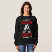 Sweatshirt Bodybuilding saying hoop exercise strength traini (Devant entier)