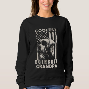 Sweatshirt Boerbol le plus froid Grand-père Vintage Américain