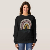 Sweatshirt Boho Rainbow maman maman maman maman maman maman n (Devant entier)