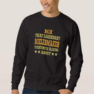 Sweatshirt Boilermaker Job Title Employee Funny Worker Boiler