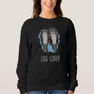 Sweatshirt Boire Animaux de mer Otter Marine Créature Loupe d